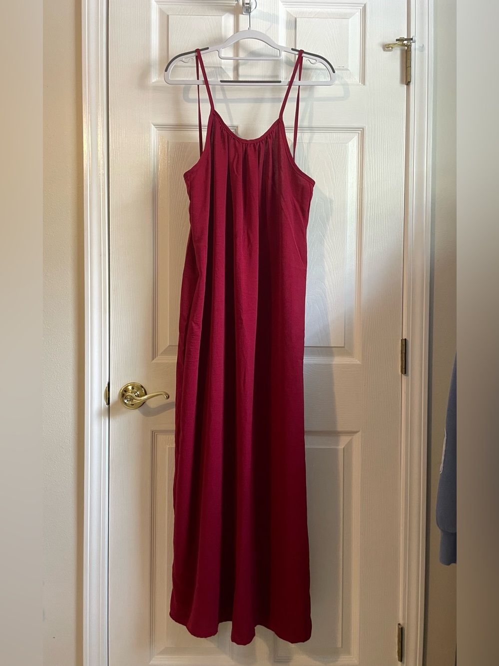 Viral TikTok Sleeveless Maxi House Gown, Size L